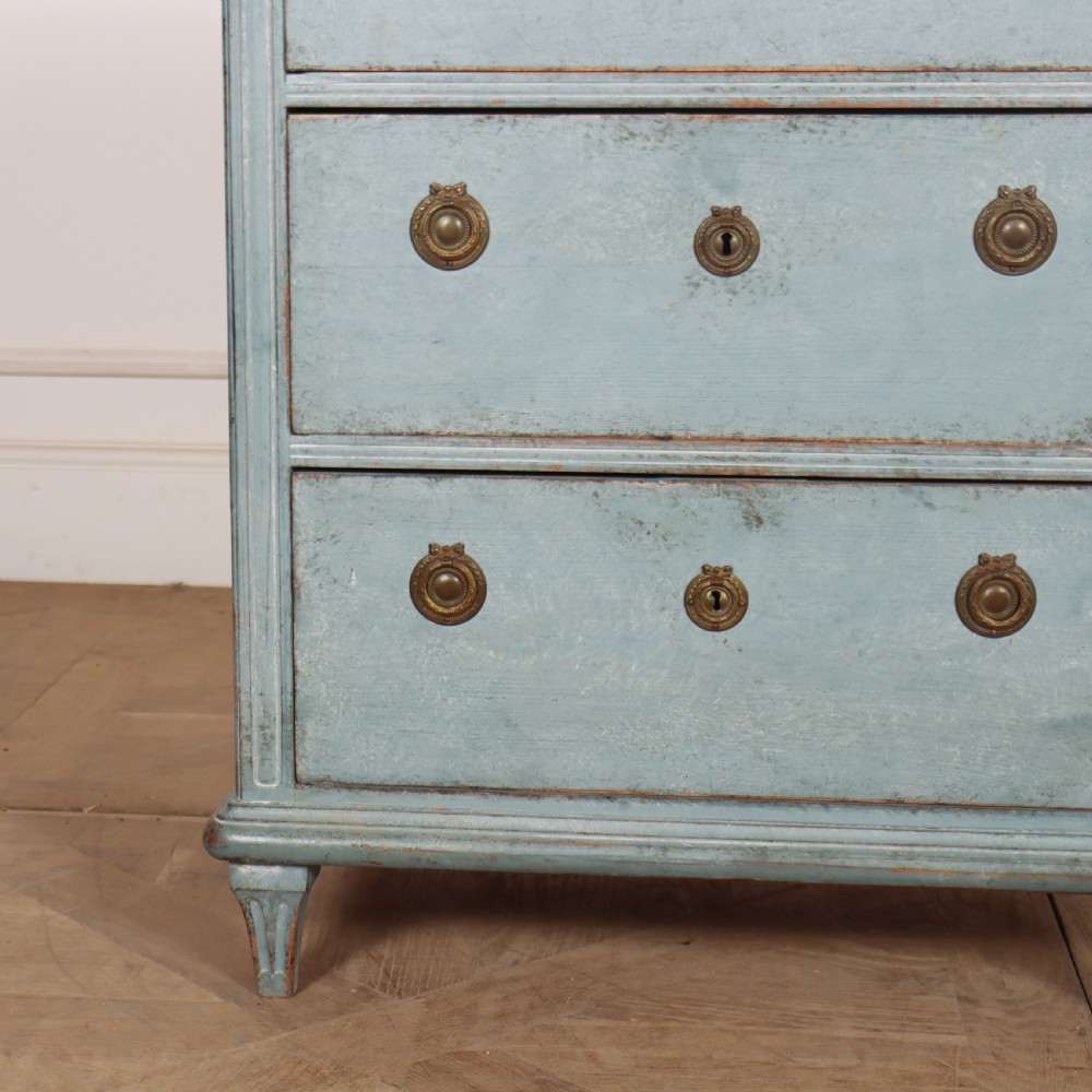 Small Swedish Painted Commode View II