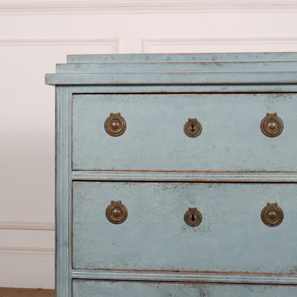Small Swedish Painted Commode View III