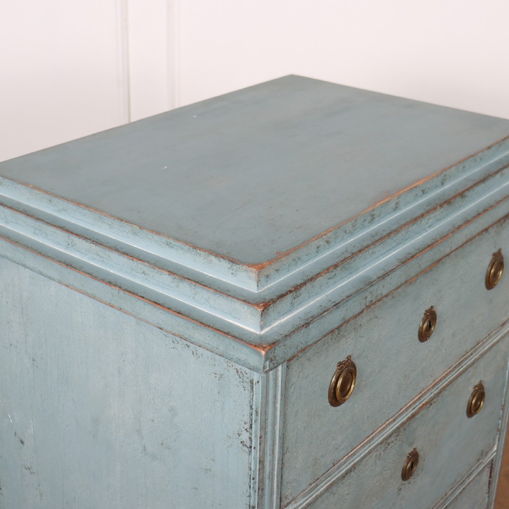 Small Swedish Painted Commode View VI