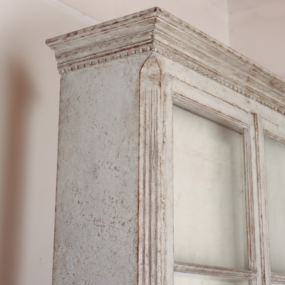 Swedish Glazed Bookcase View III
