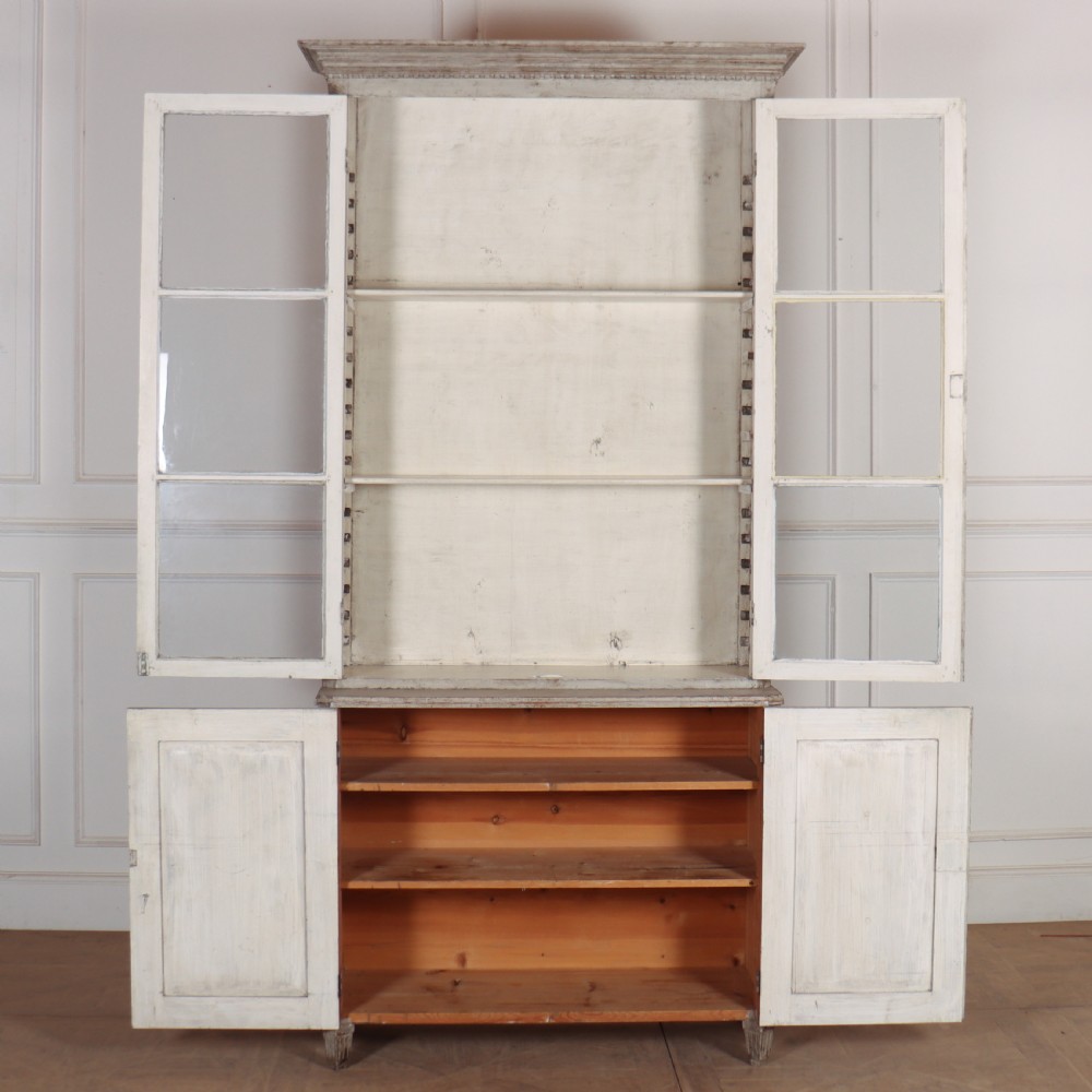 Swedish Glazed Bookcase View VI