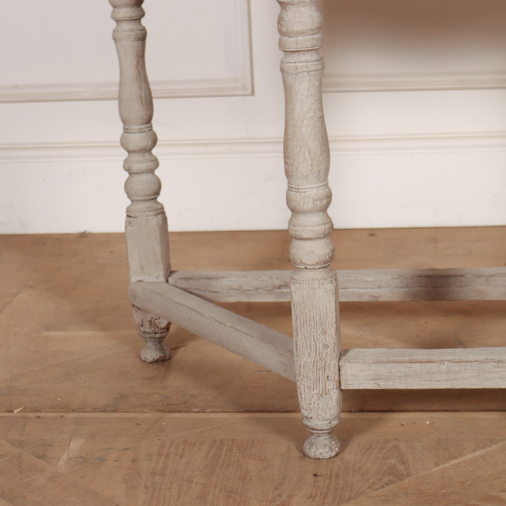 English Bleached Oak Console View III