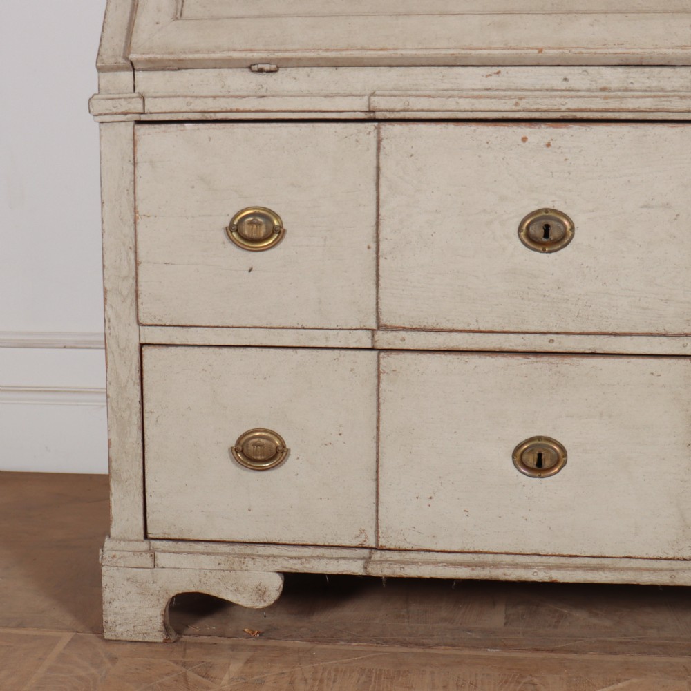 18th Century Swedish Bureau Bookcase View III