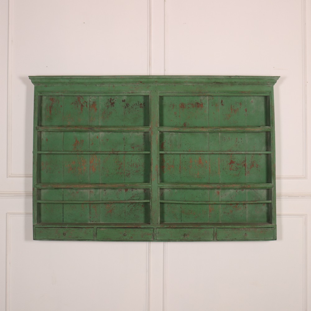 18th Century Painted Plate Rack