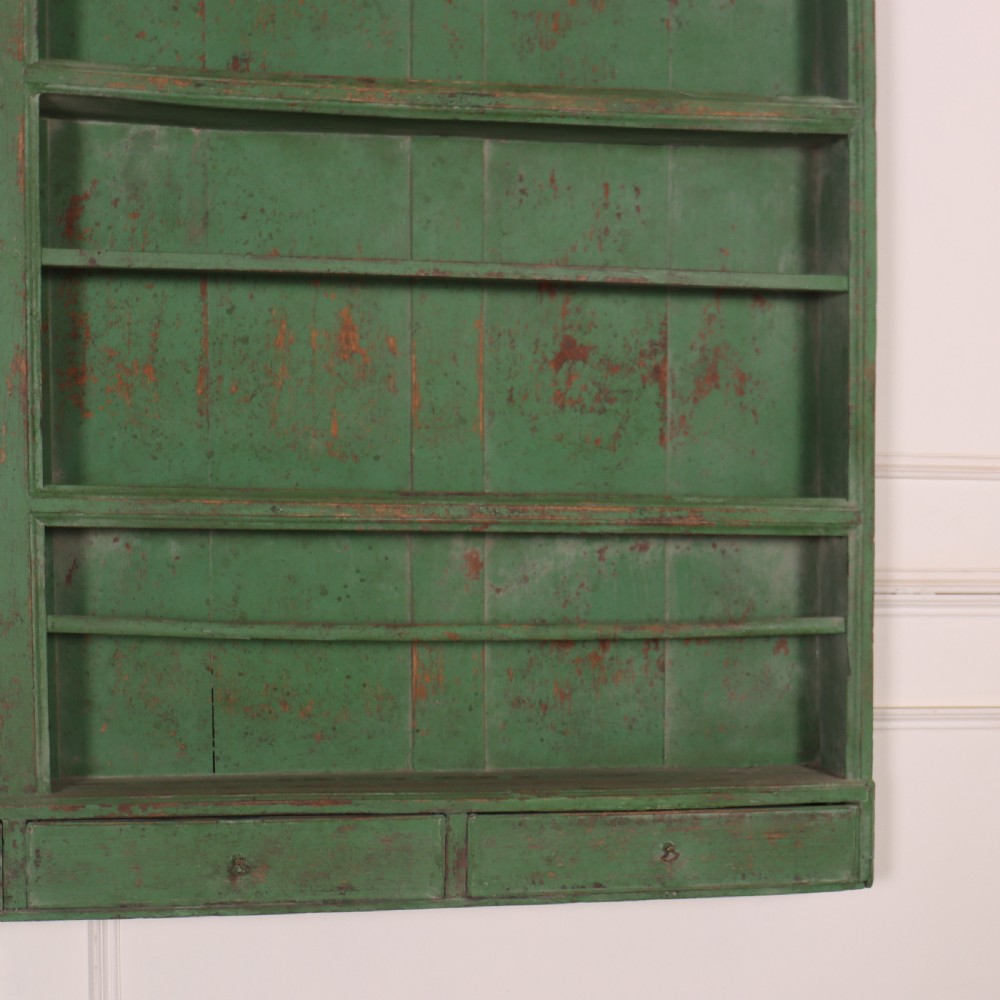 18th Century Painted Plate Rack View III