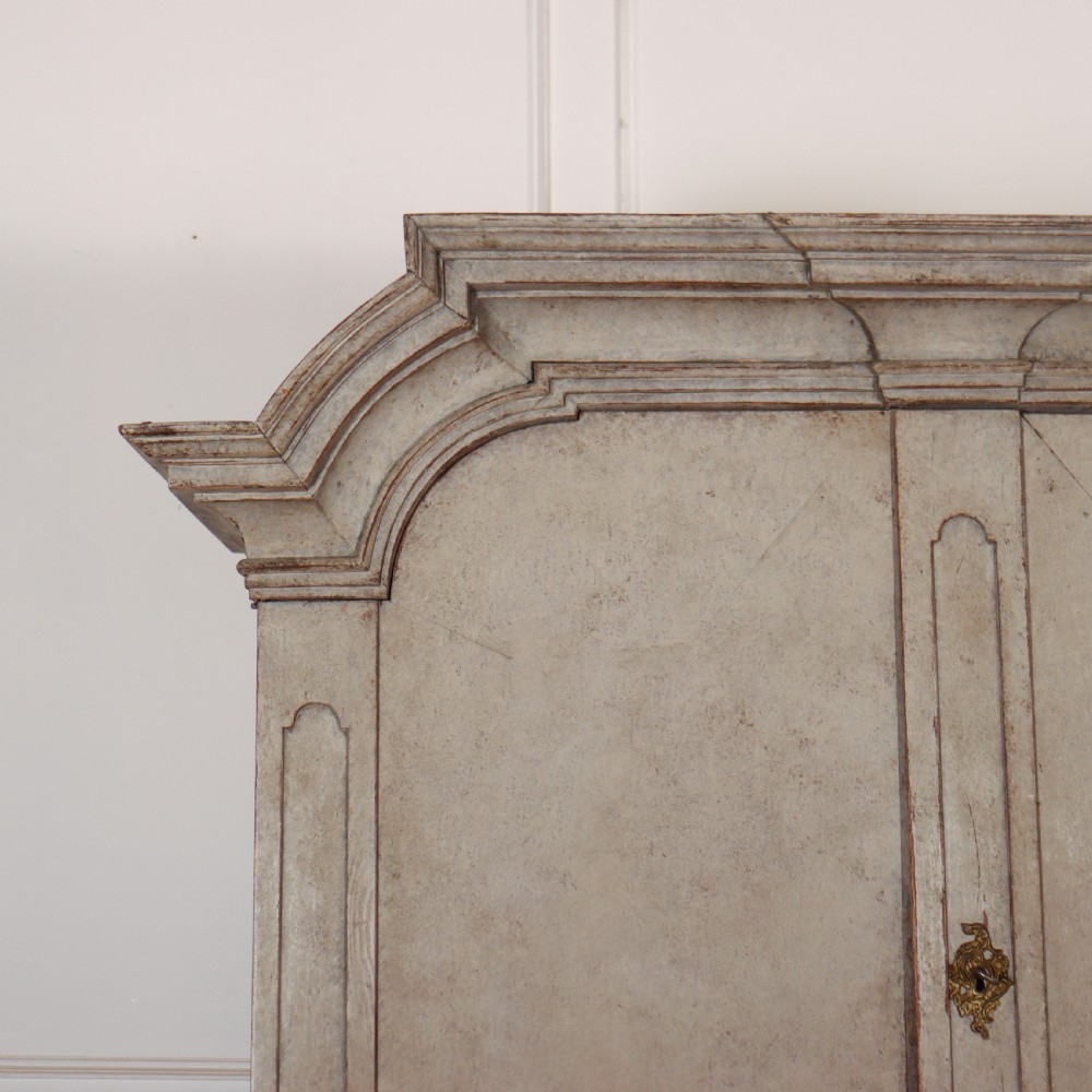 18th Century Swedish Linen Cupboard View II