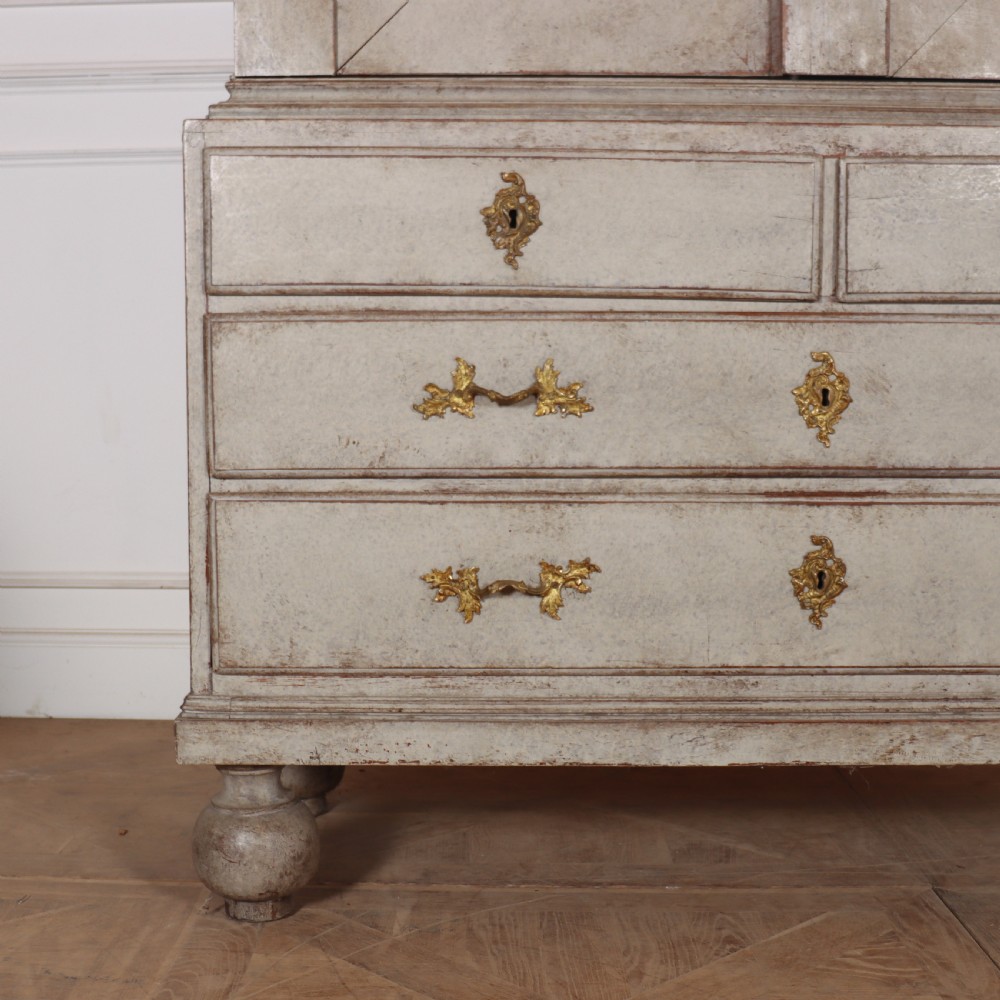 18th Century Swedish Linen Cupboard View V