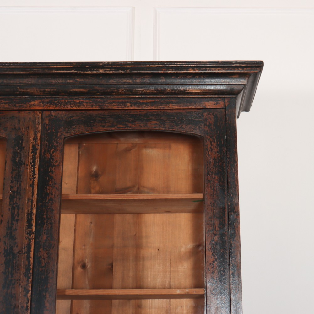 North European Painted Library Bookcase View II