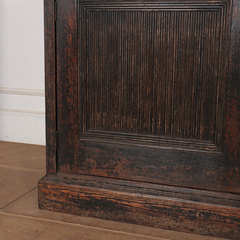 North European Painted Library Bookcase View III