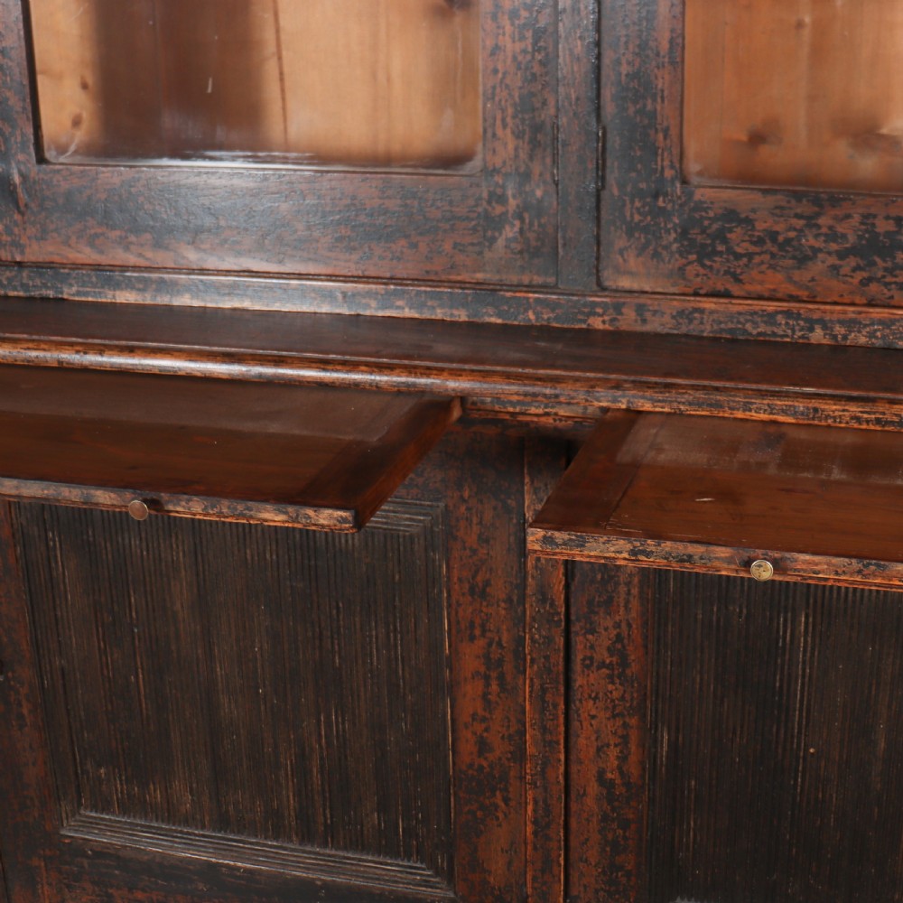 North European Painted Library Bookcase View VIII