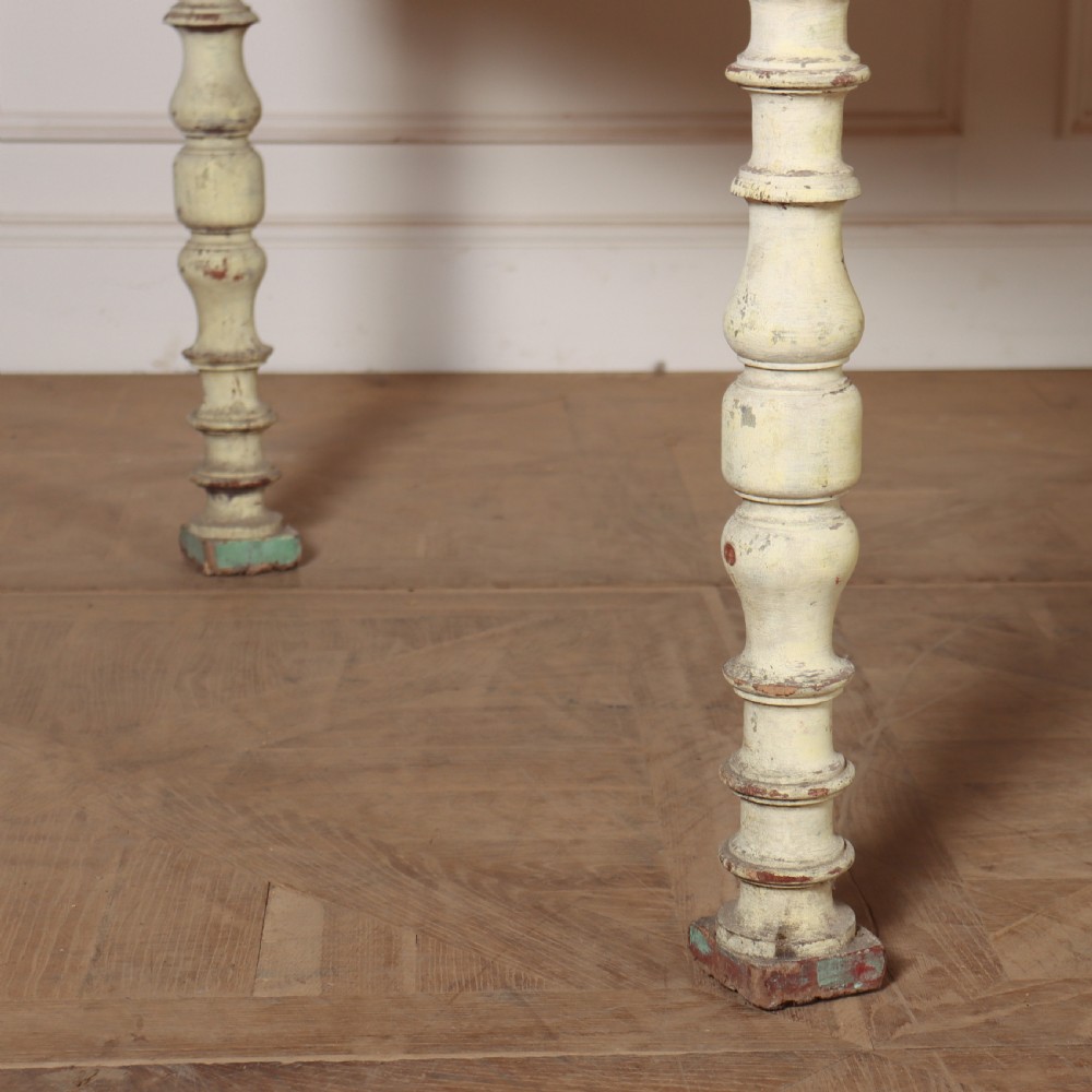 French Original Painted Florist Table View V