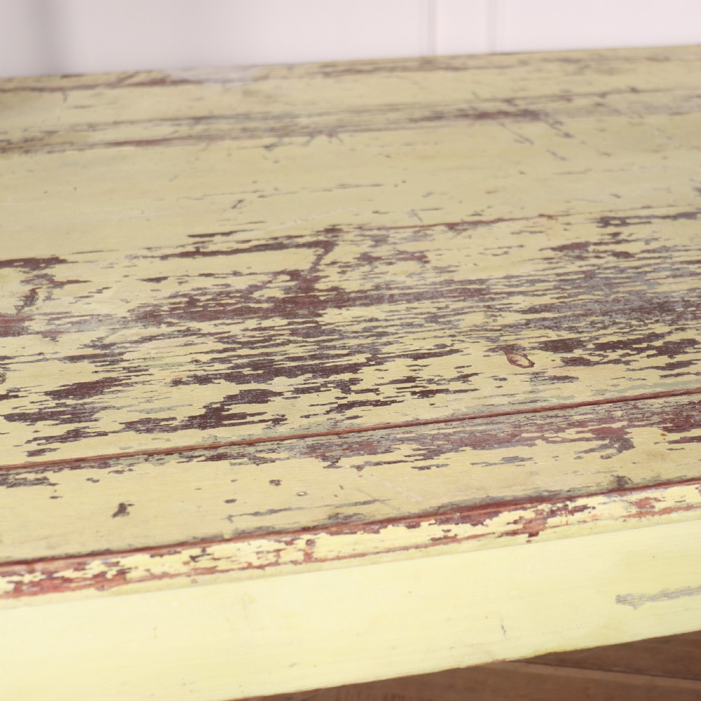 French Original Painted Florist Table View VII