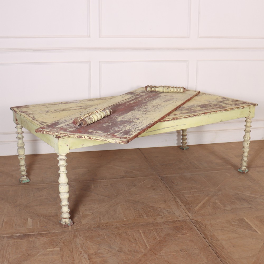 French Original Painted Florist Table View X