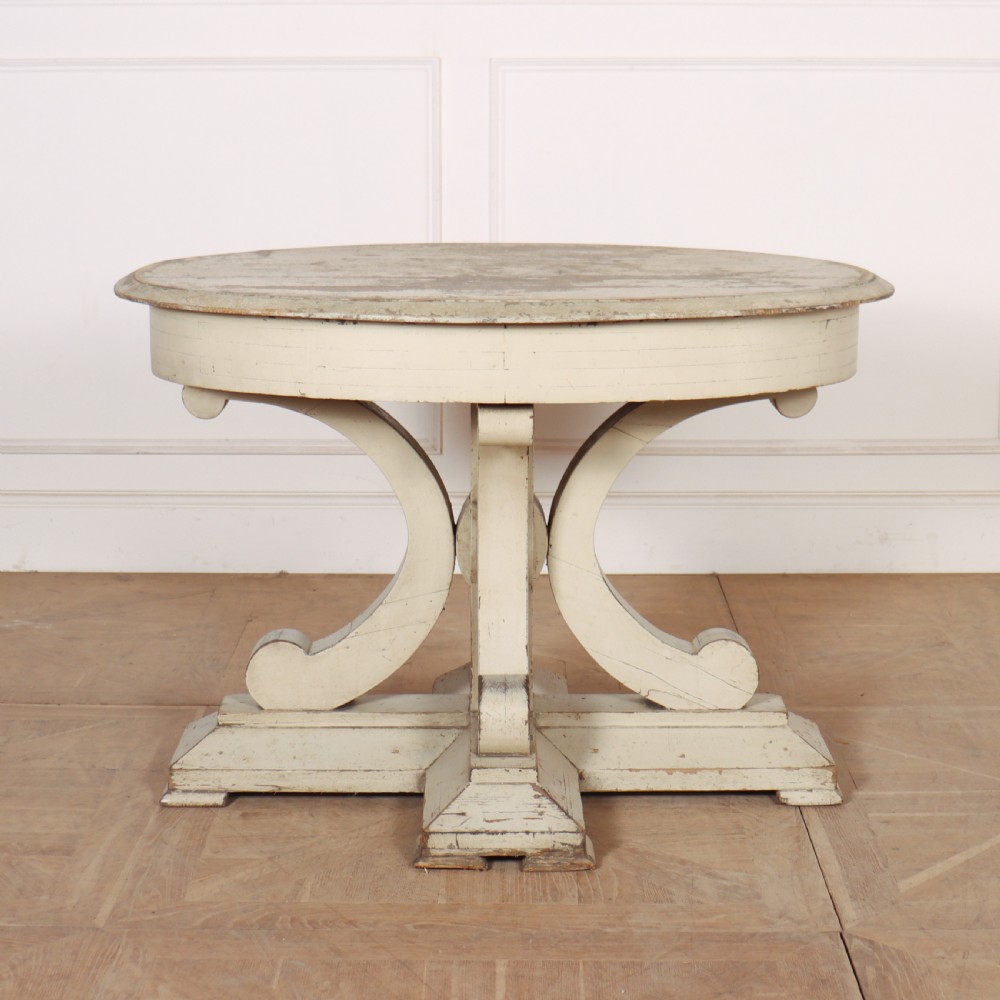 French Original Painted Centre Table
