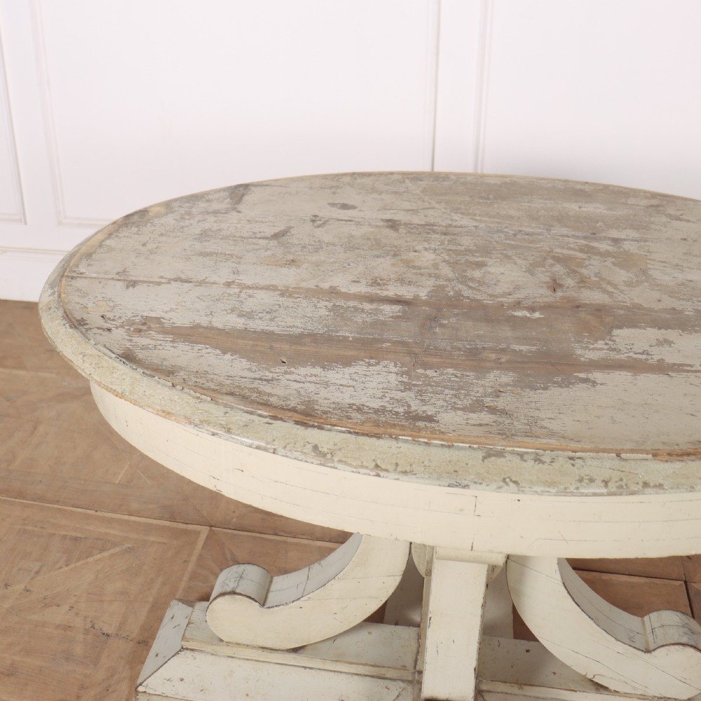French Original Painted Centre Table View V