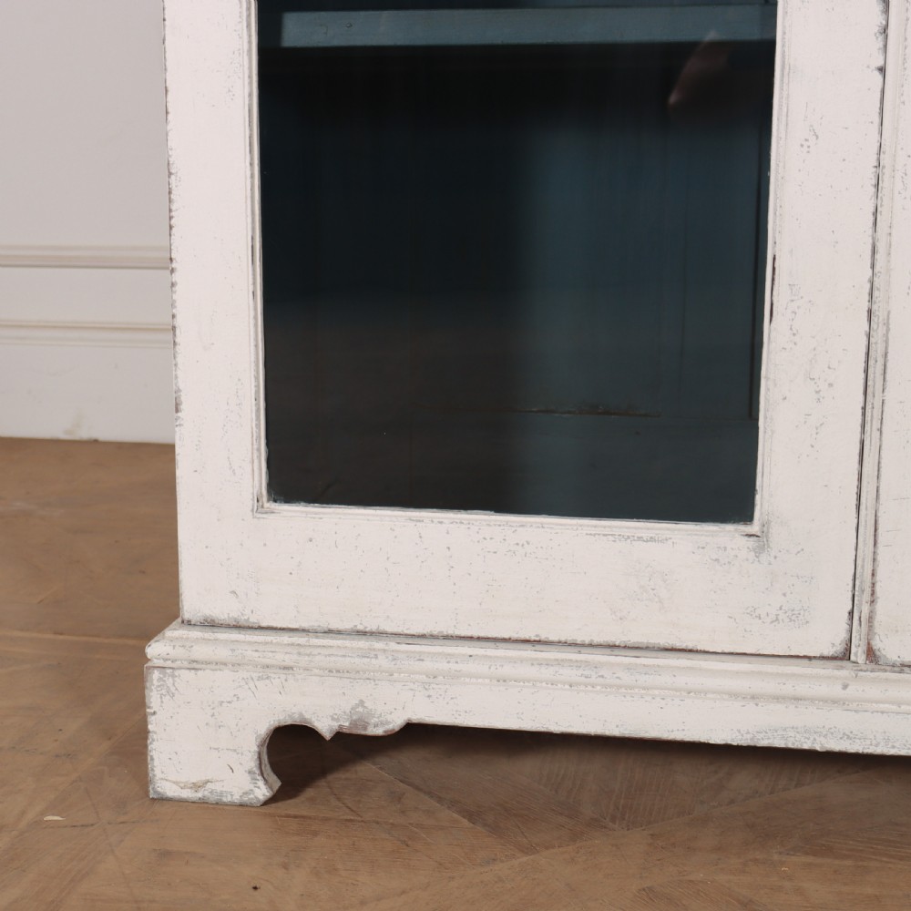 English Glazed Bookcase View V