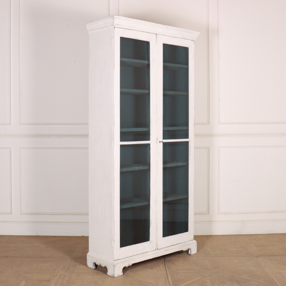 English Glazed Bookcase View VII