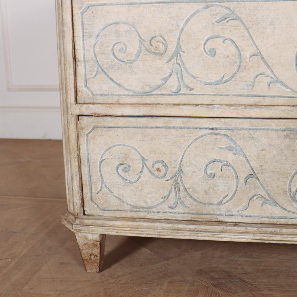 Swedish Painted Commode View II