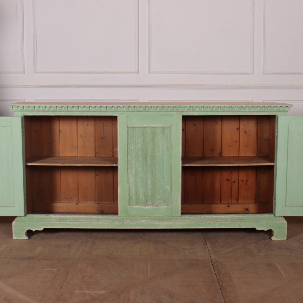 Swedish Painted Dresser Base View IX