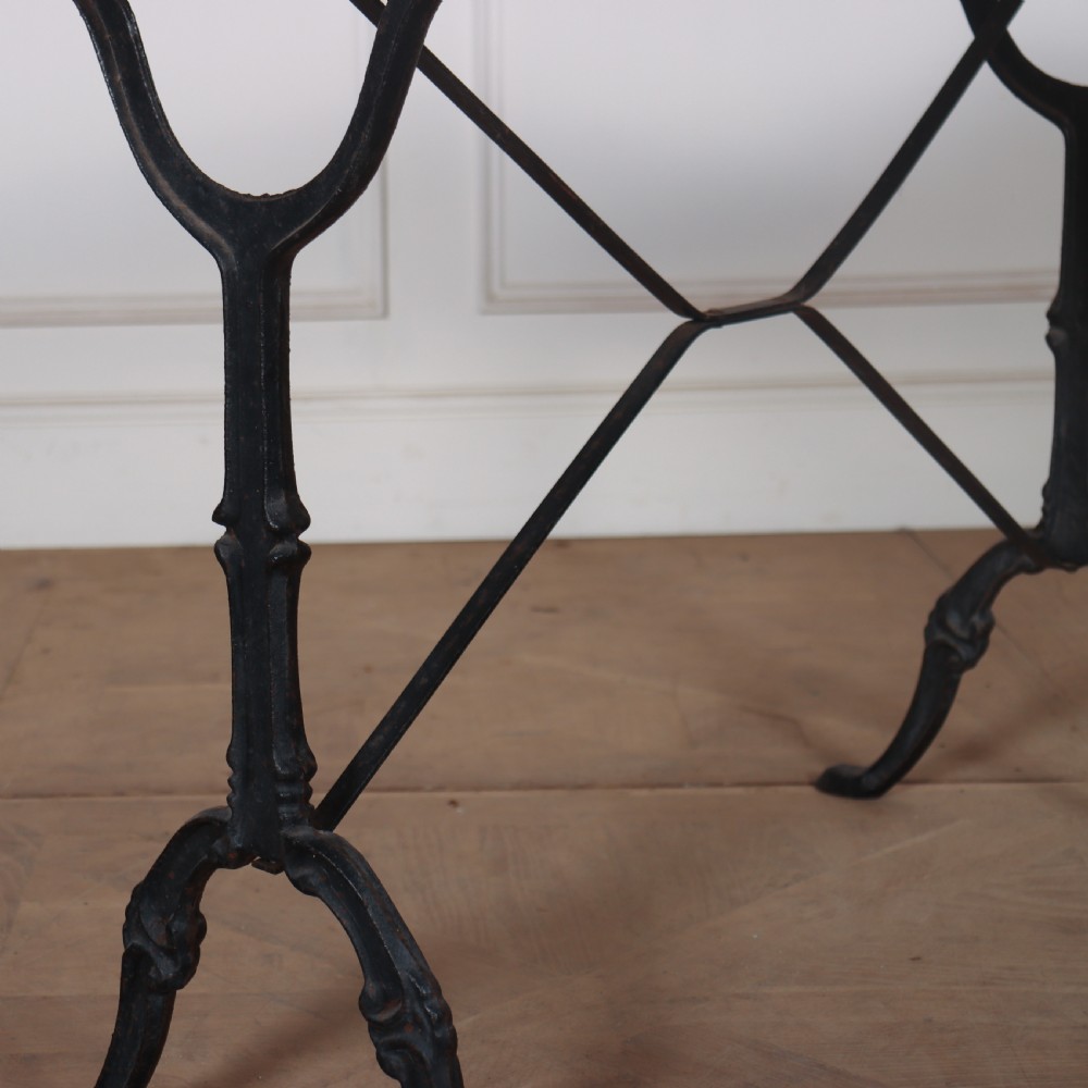 French Marble Top Bistro Table View II