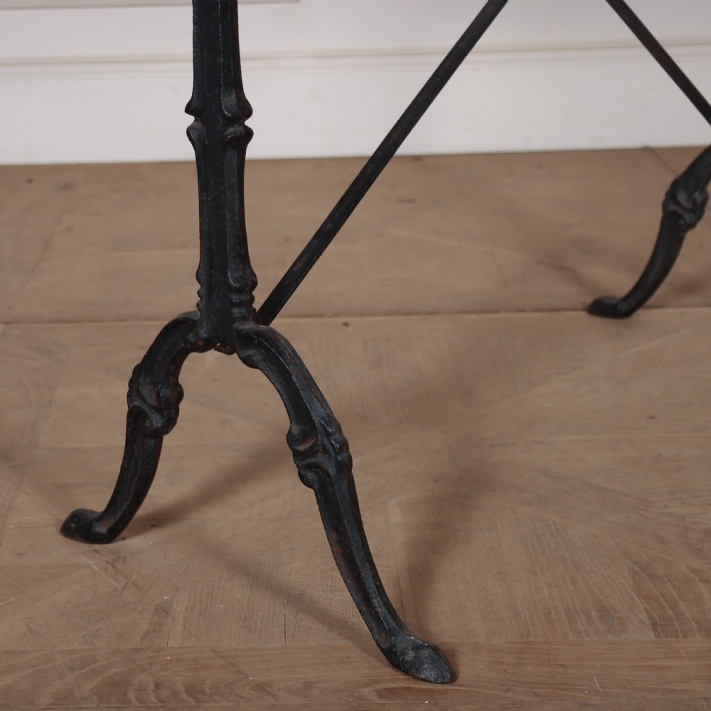 French Marble Top Bistro Table View III