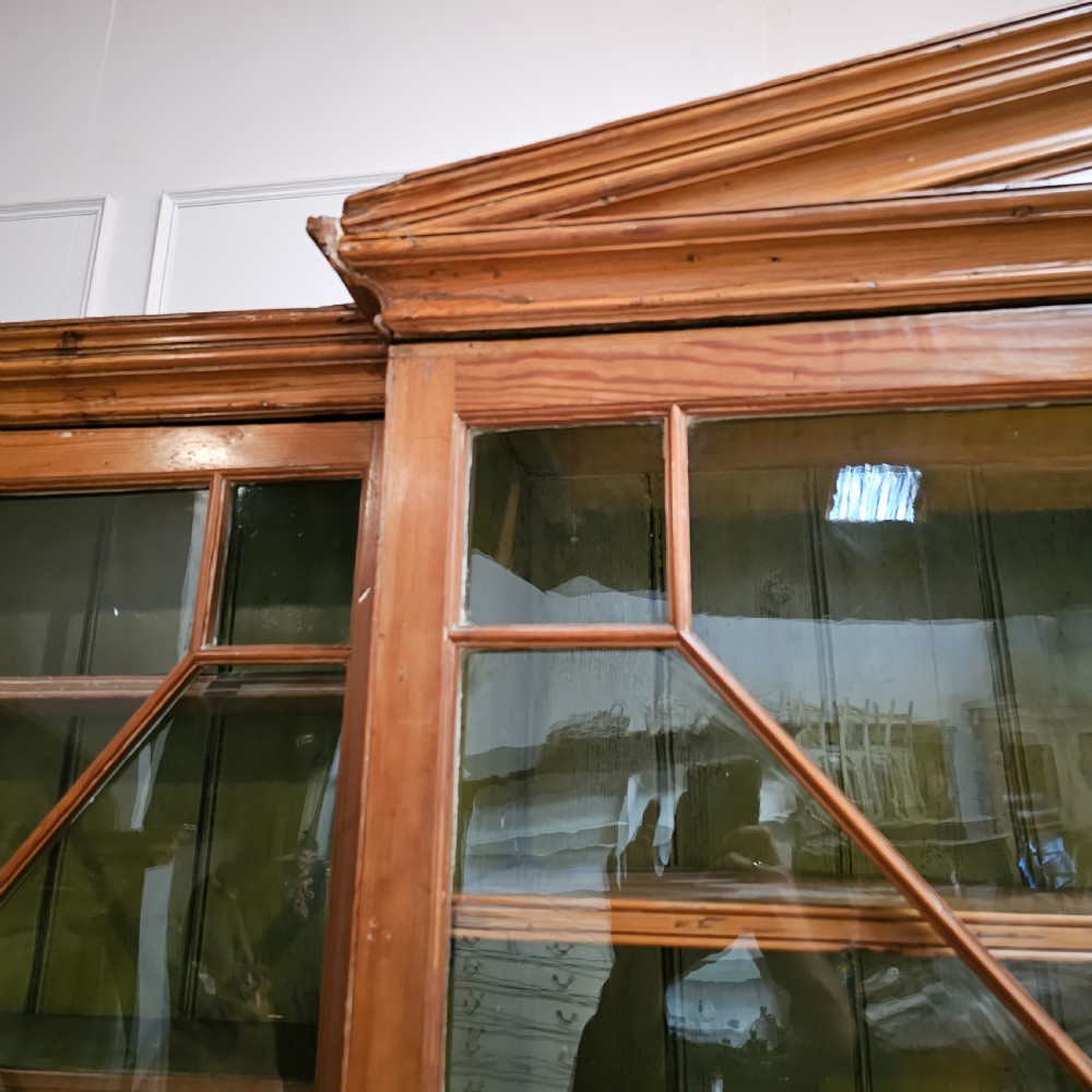 18th Century English Breakfront Bookcase View VI