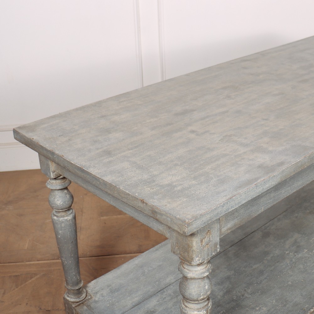 French Painted Drapers Table  View VII
