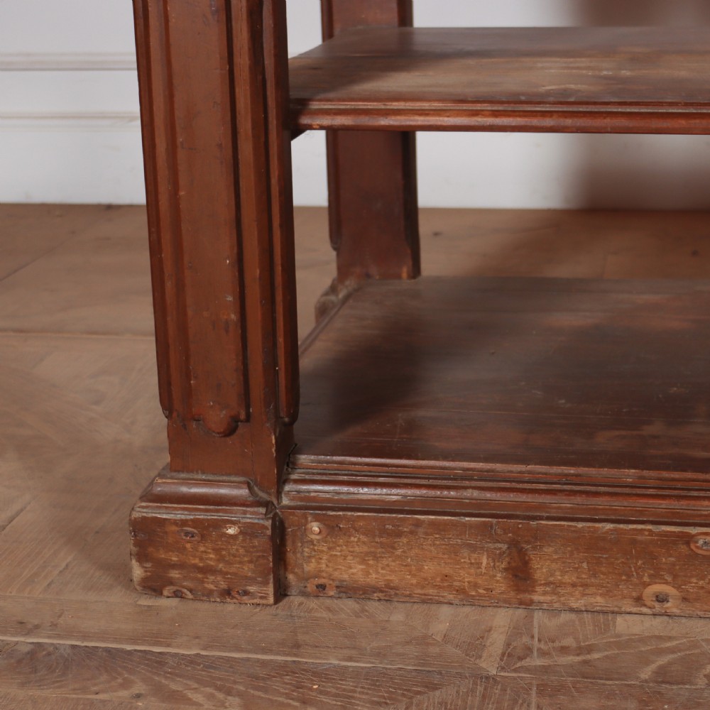 French Original Painted Drapers Table View III