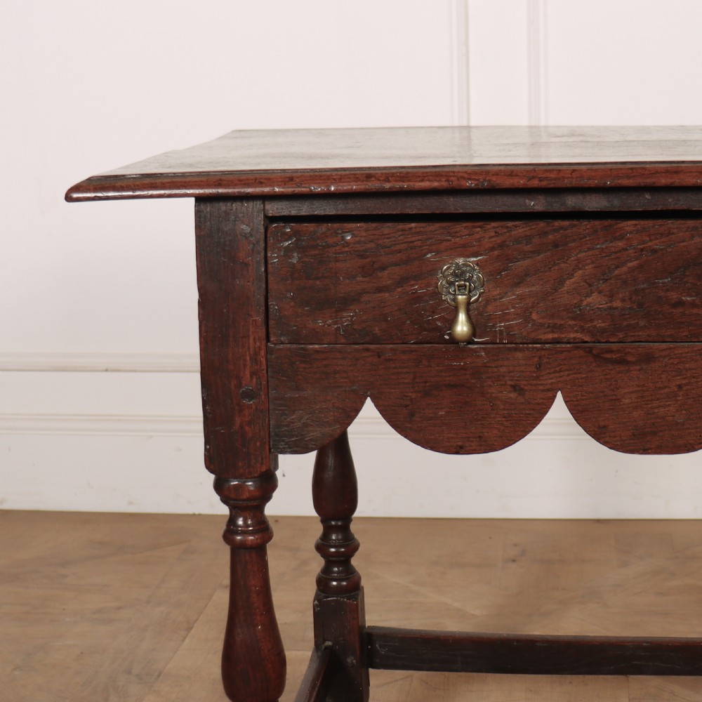 18th Century Oak Lamp Table View II