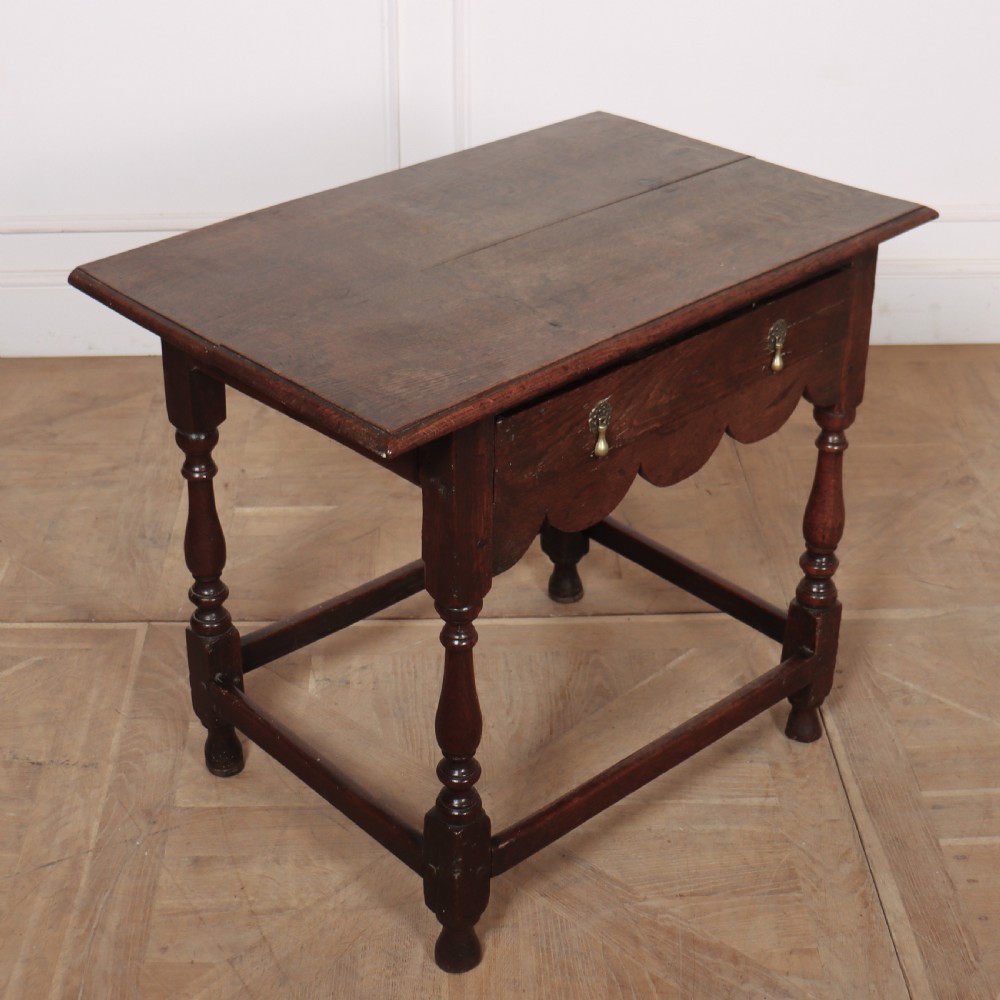 18th Century Oak Lamp Table View VI