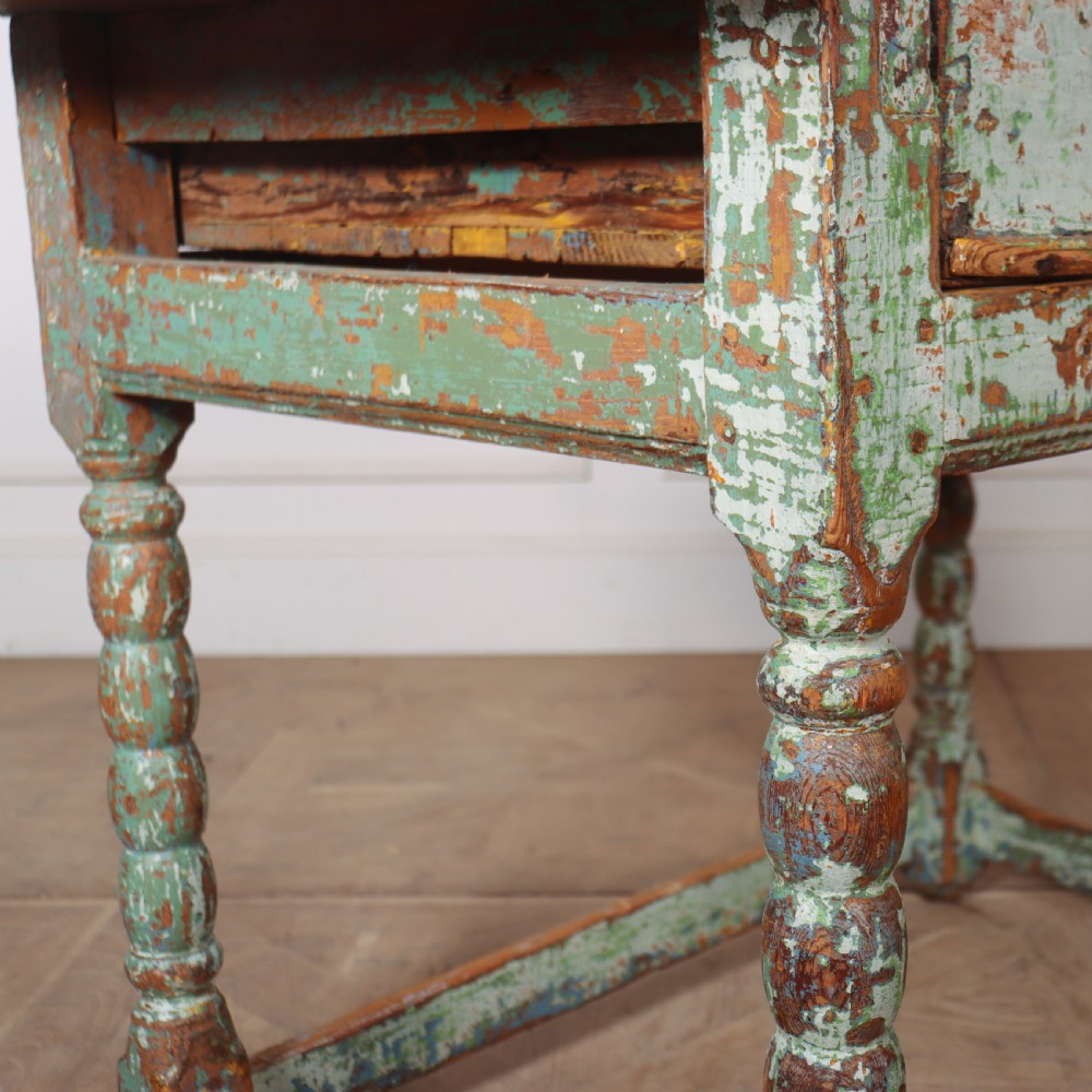 18th Century Swedish Side Table View XI