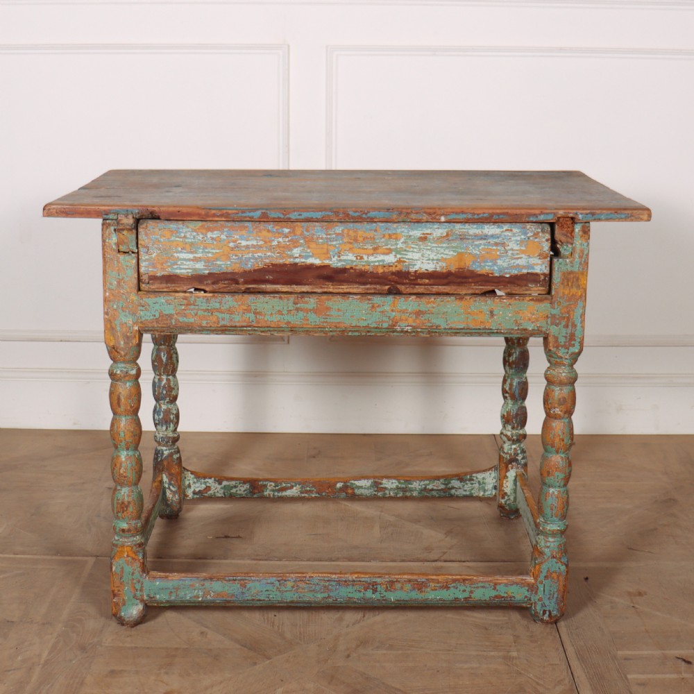 18th Century Swedish Side Table View XIII