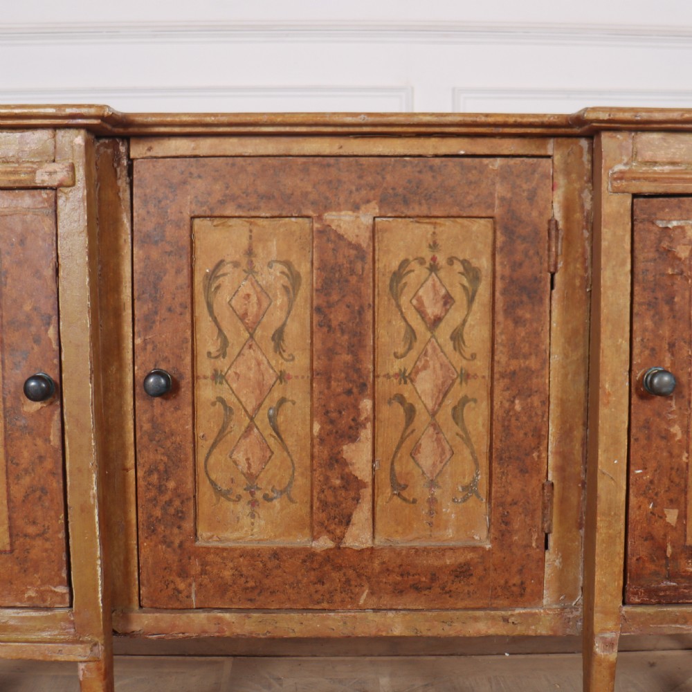Italian Original Painted Sideboard View III