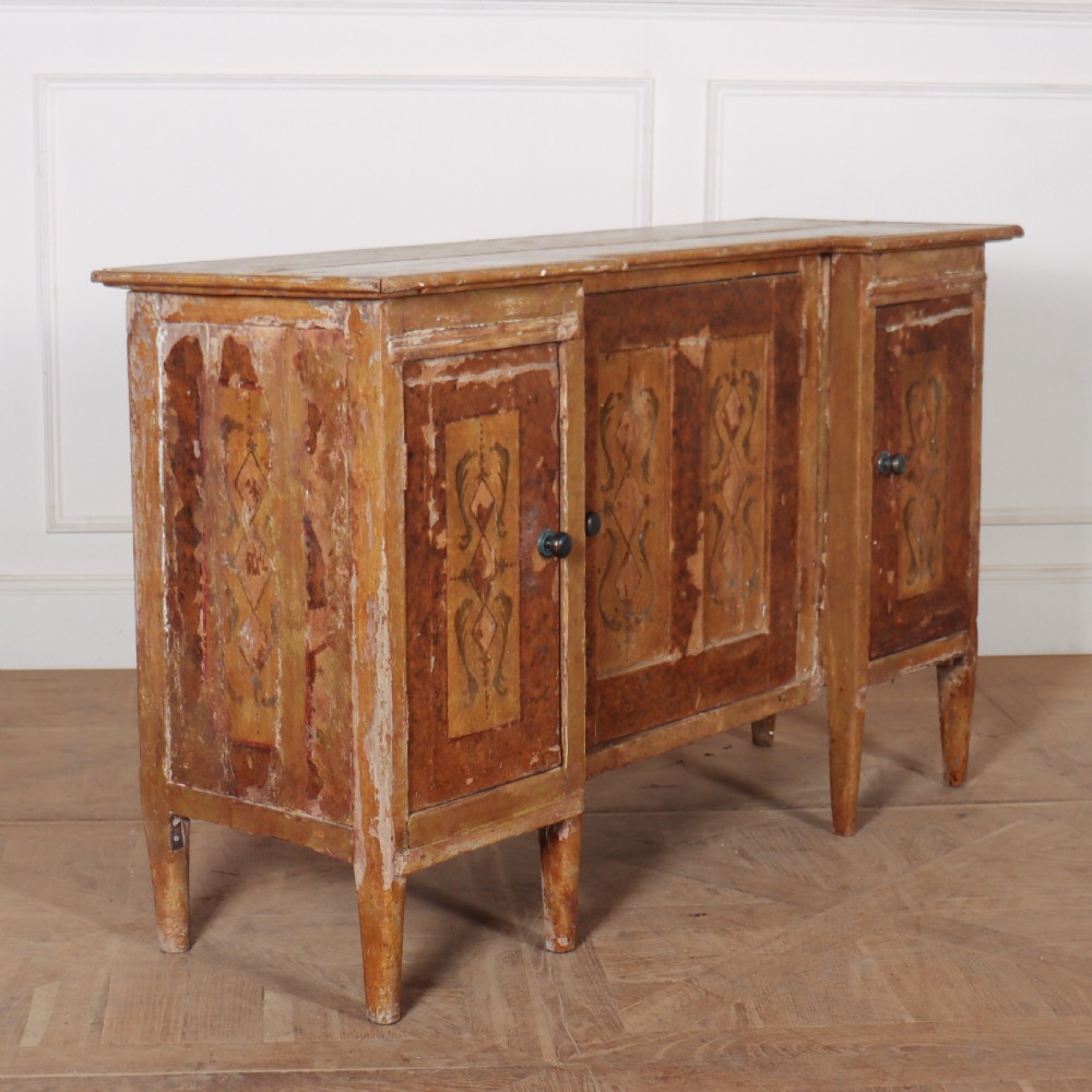 Italian Original Painted Sideboard View VI