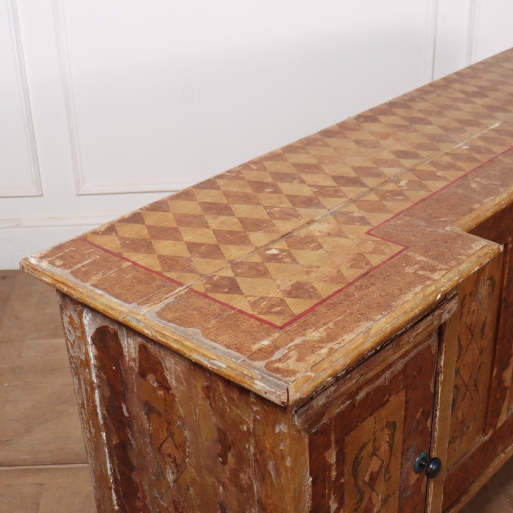 Italian Original Painted Sideboard View IX
