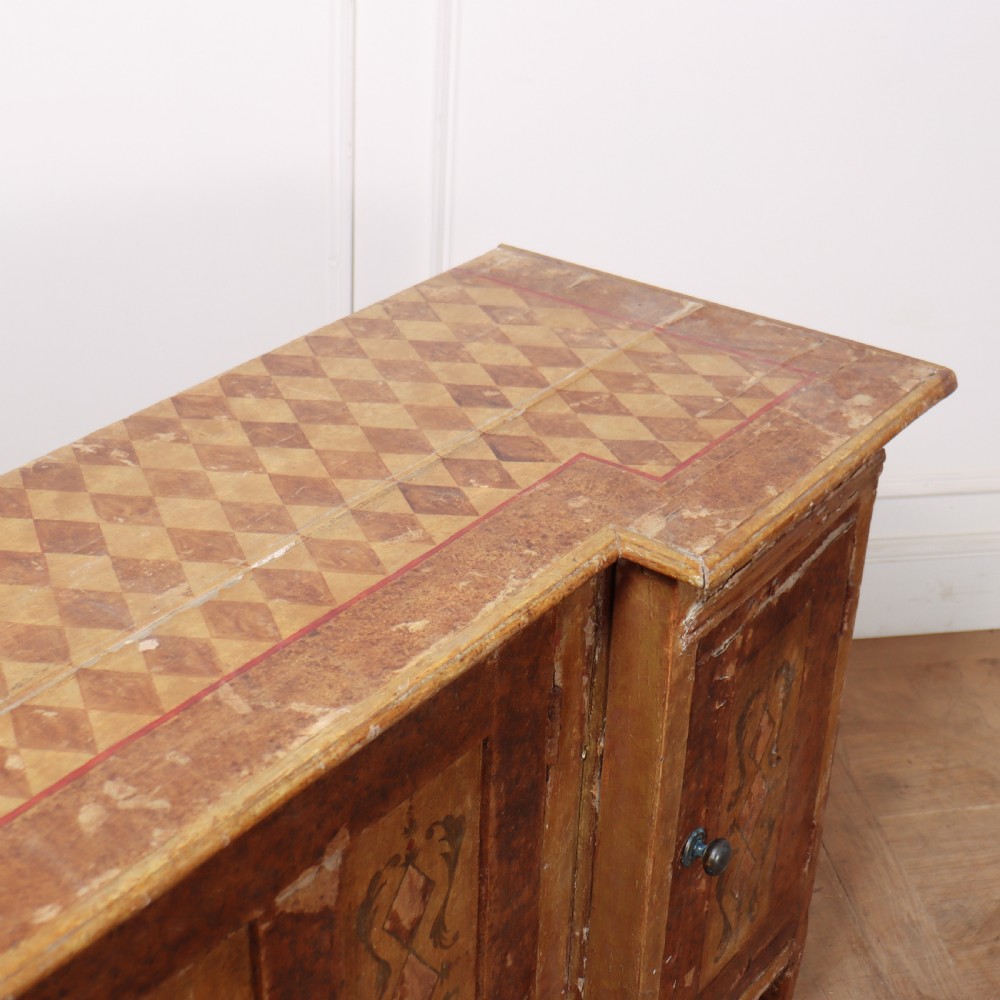 Italian Original Painted Sideboard View X