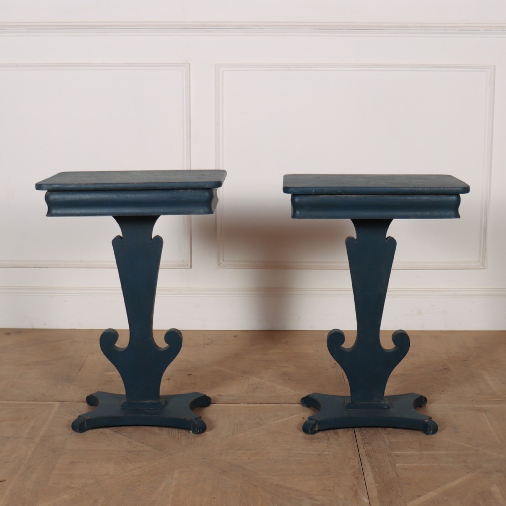 Pair of Swedish Side Tables