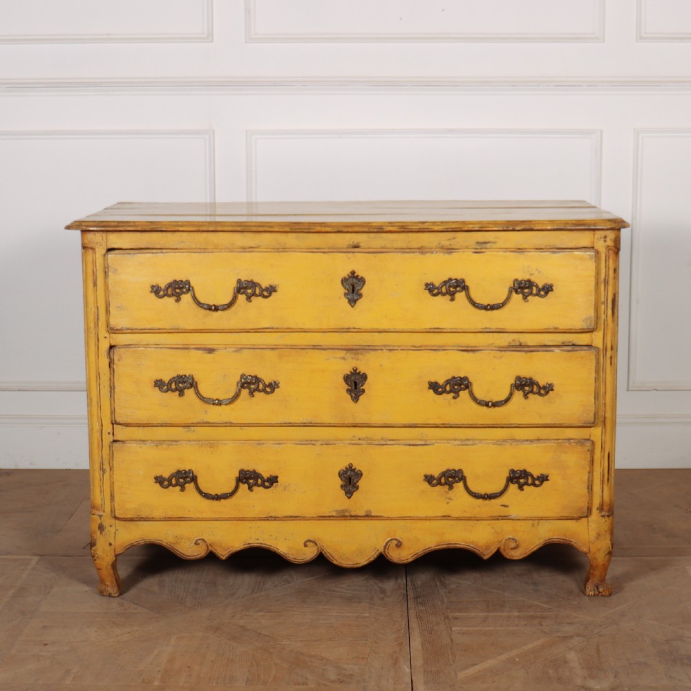 18th Century Original Painted Commode