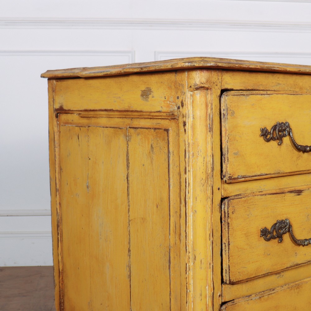 18th Century Original Painted Commode View V