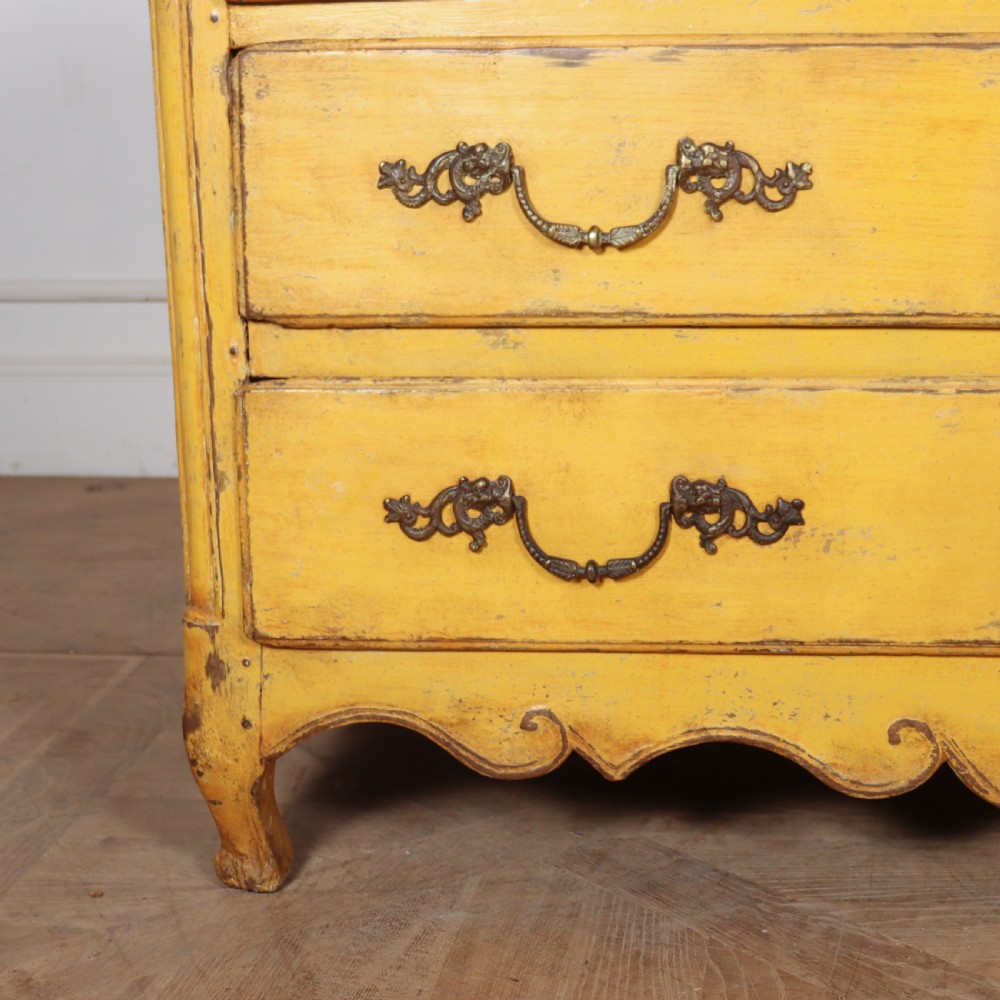 18th Century Original Painted Commode View VI
