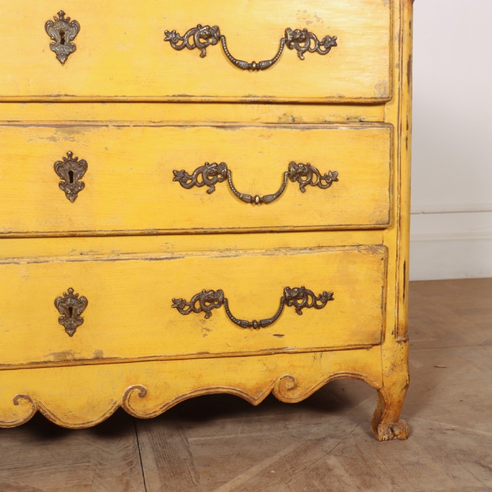 18th Century Original Painted Commode View VIII