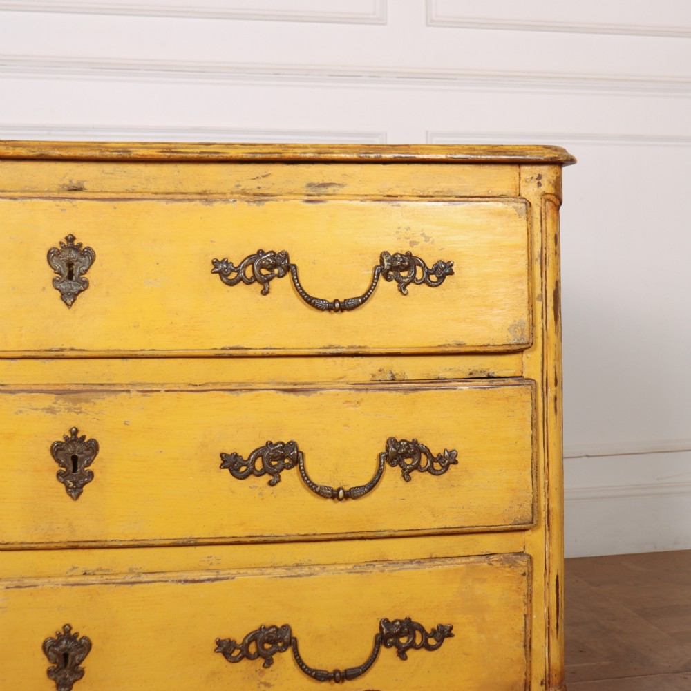 18th Century Original Painted Commode View IX