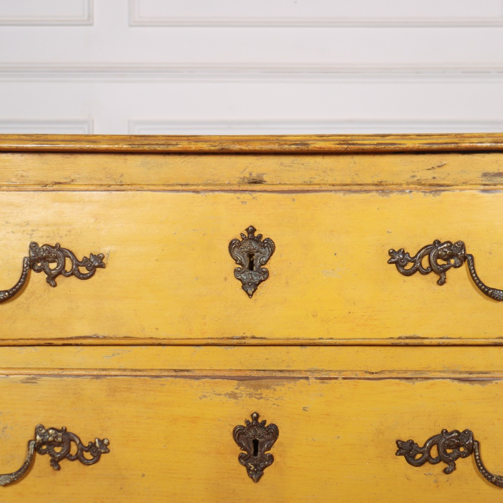 18th Century Original Painted Commode View X