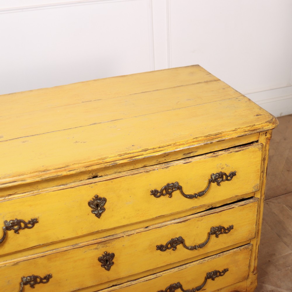 18th Century Original Painted Commode View XII