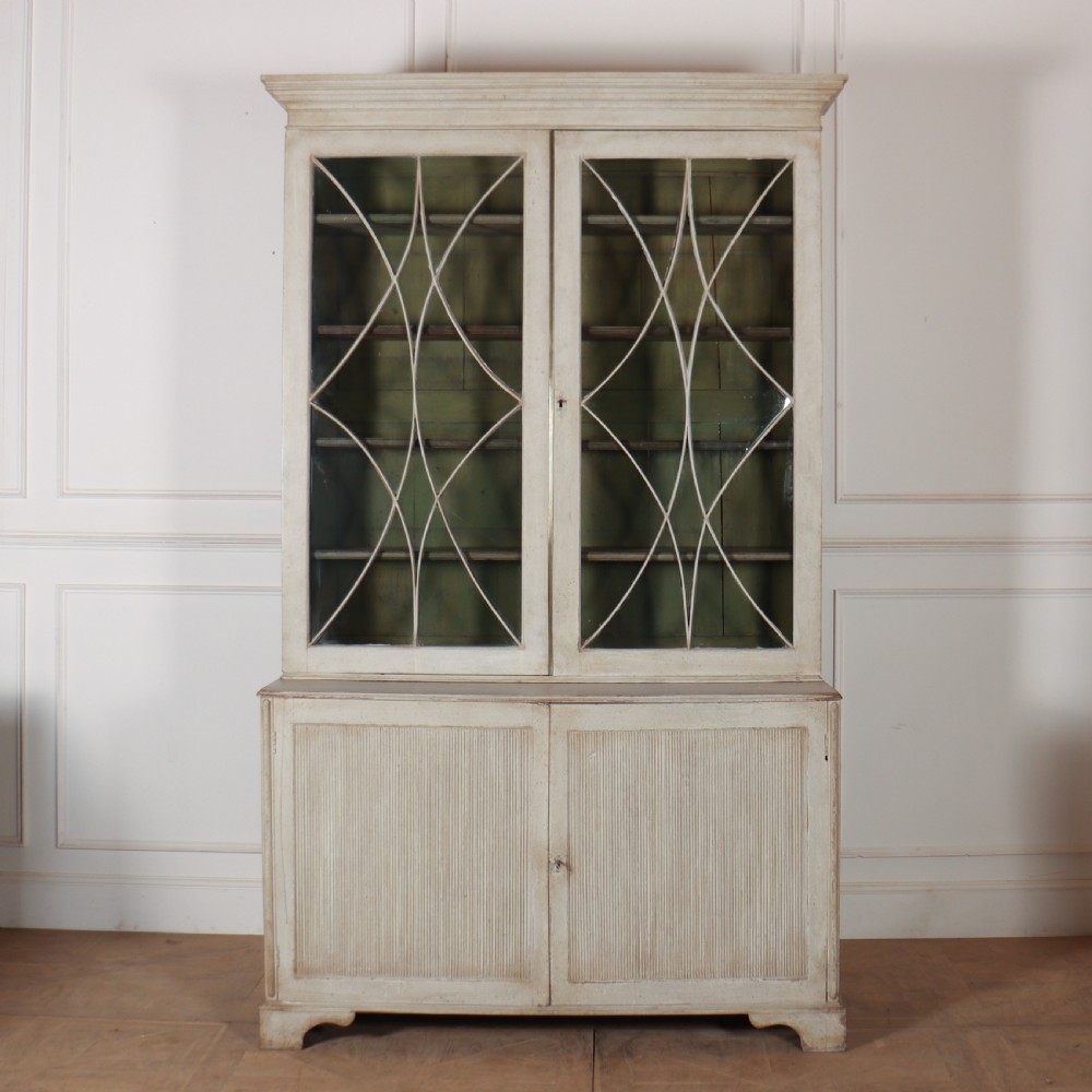 Swedish Glazed Bookcase