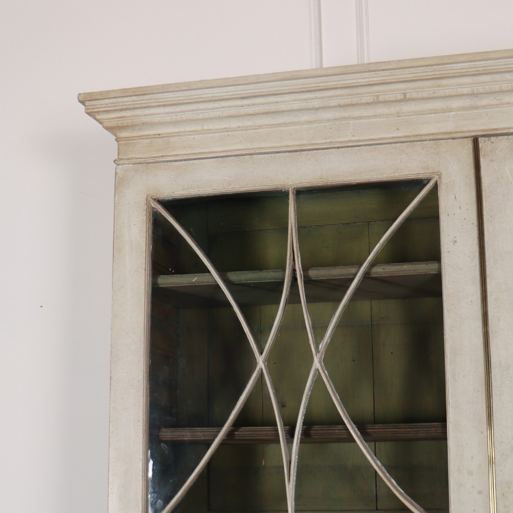 Swedish Glazed Bookcase View III