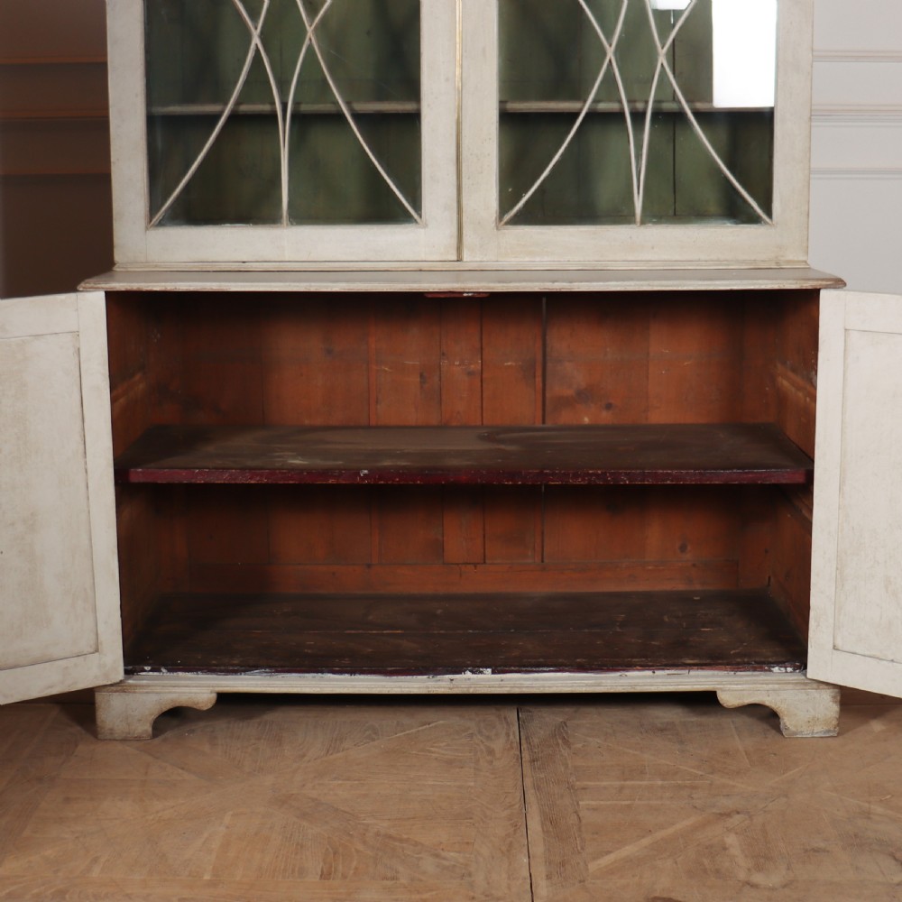 Swedish Glazed Bookcase View VIII