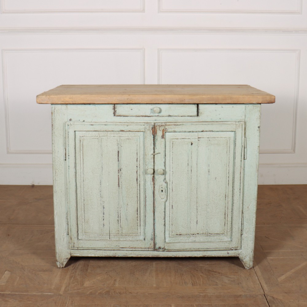 Small Painted Kitchen Island
