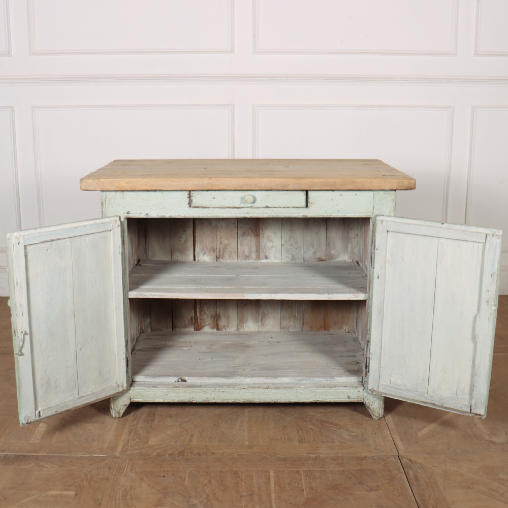 Small Painted Kitchen Island View VI