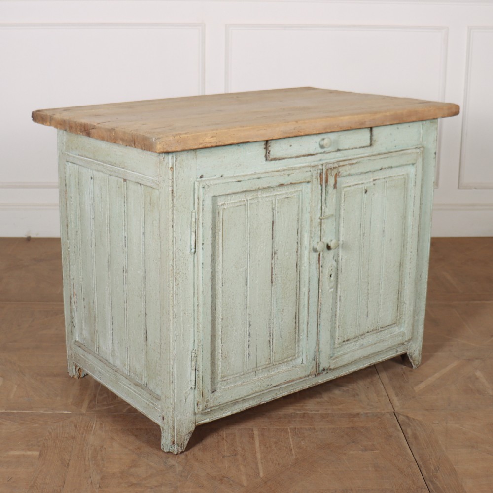 Small Painted Kitchen Island View VII